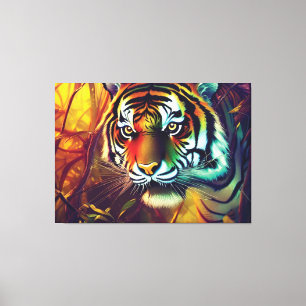 Jungle Tiger Canvas Print