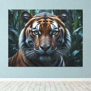Jungle Tiger Canvas Print