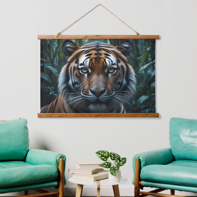 Jungle Tiger Hanging Tapestry (Living Room)