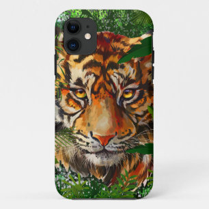 Jungle Tiger iPhone Case Colourful Tiger iPhone