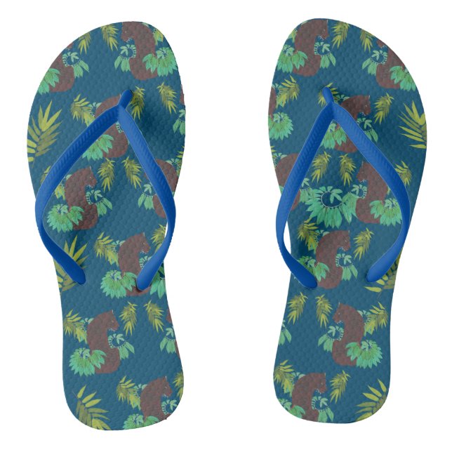 Jungle Tiger Jandals (Footbed)