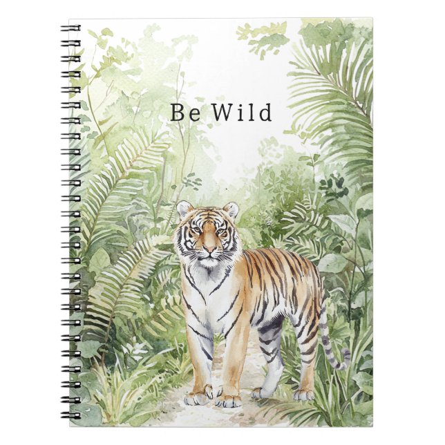 Jungle Tiger Notebook (Front)