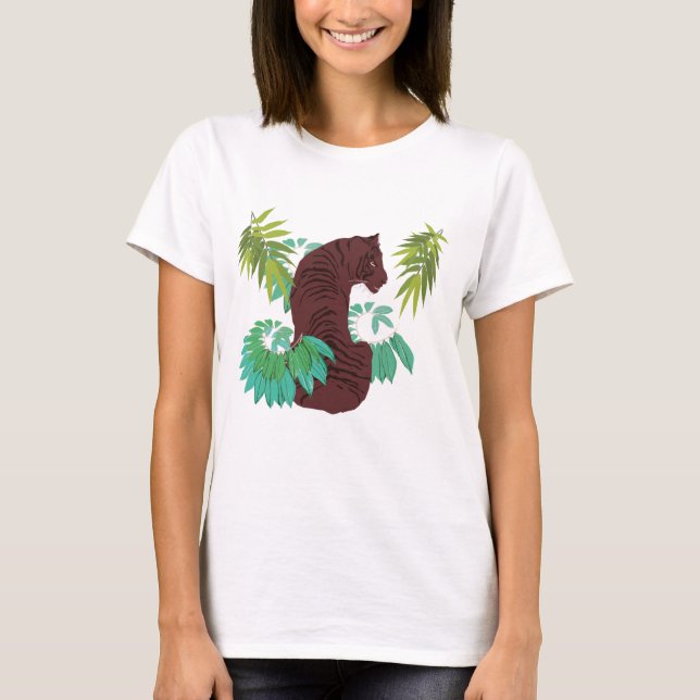 Jungle Tiger T-Shirt (Front)