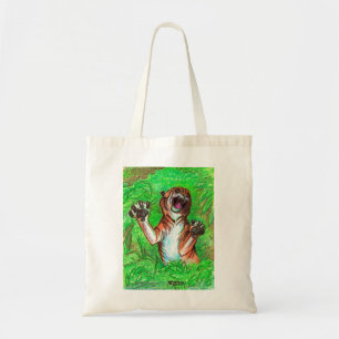Jungle Tiger Tote Bag