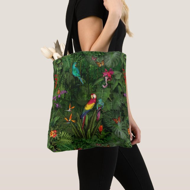 Jungle Tote Bag (Close Up)