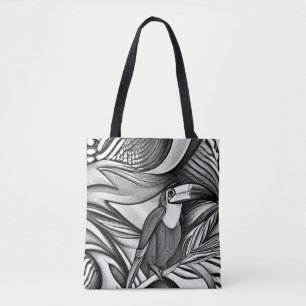Jungle Toucan Tote Bag