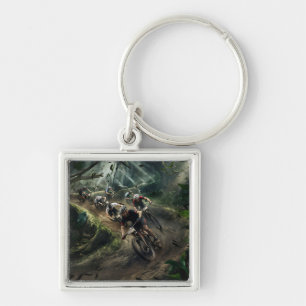 Jungle Trail Challenge Key Ring