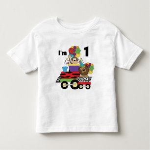 Jungle Train 1st Birthday T-shirts and Gifts