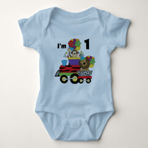 Jungle Train 1st Birthday T-shirts and Gifts