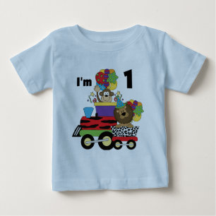 Jungle Train 1st Birthday T-shirts and Gifts