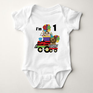 Jungle Train 1st Birthday T-shirts and Gifts