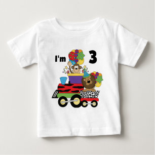 Jungle Train 3rd Birthday Tshirts and Gifts