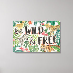 Jungle Vibes Canvas Print