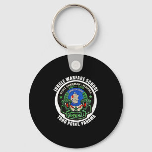 Jungle Warfare School Fort Sherman Toro Point Pana Key Ring