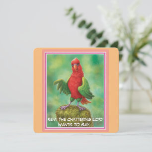 Jungle Whispers Of Encouragement Series Flat Card