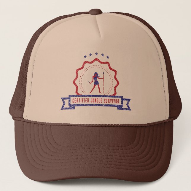 Jungle Woman Seal Hat (Front)