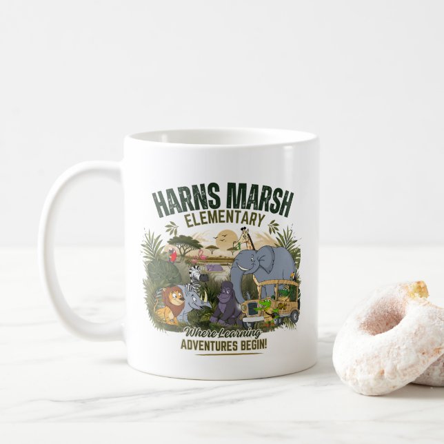 JungleCoffee Mug (With Donut)