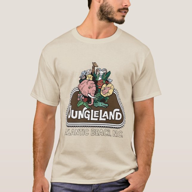Jungleland - Atlantic Beach, N.C. T-Shirt (Front)