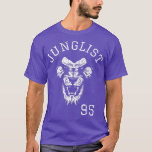 Junglist Drum And Bass Lion Dnb Music Liquid1462 T-Shirt