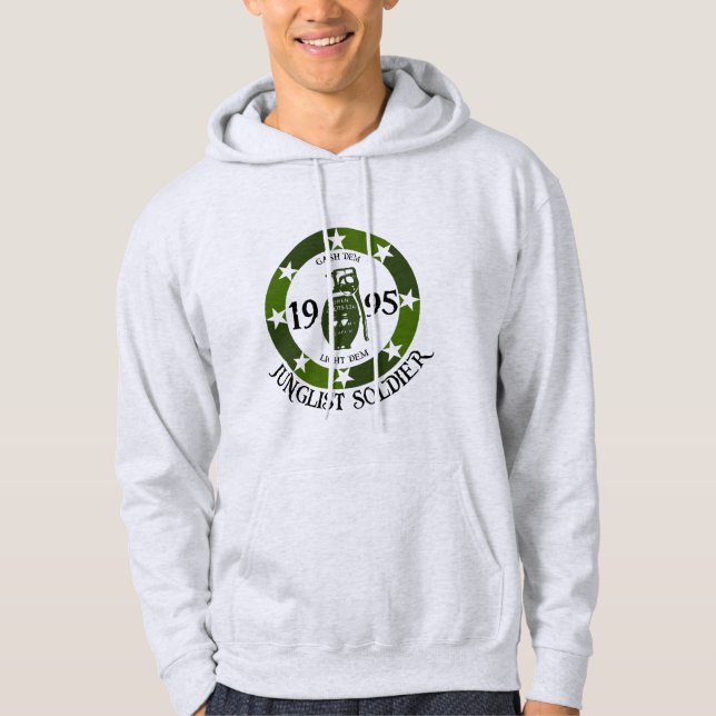 Junglist since 95 hoodie (Front)
