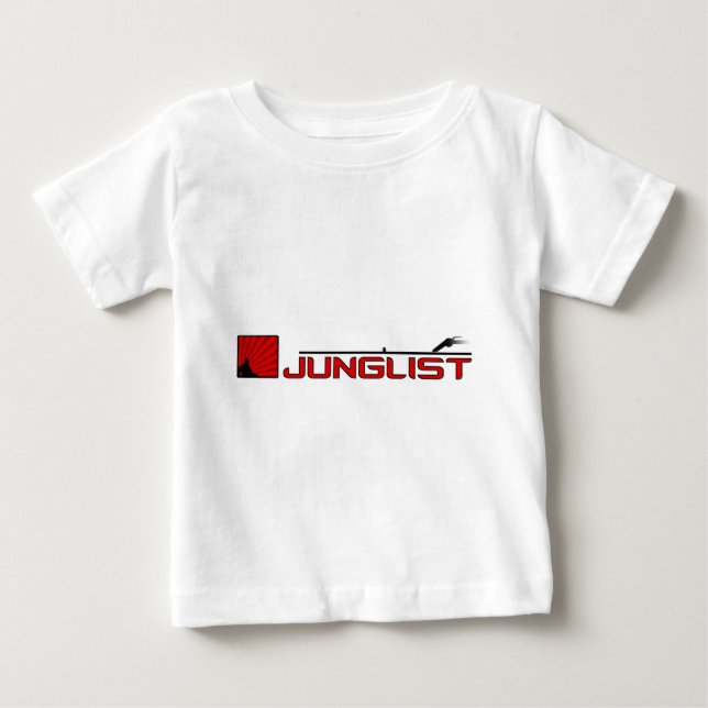 Junglist Turntable Baby T-Shirt (Front)