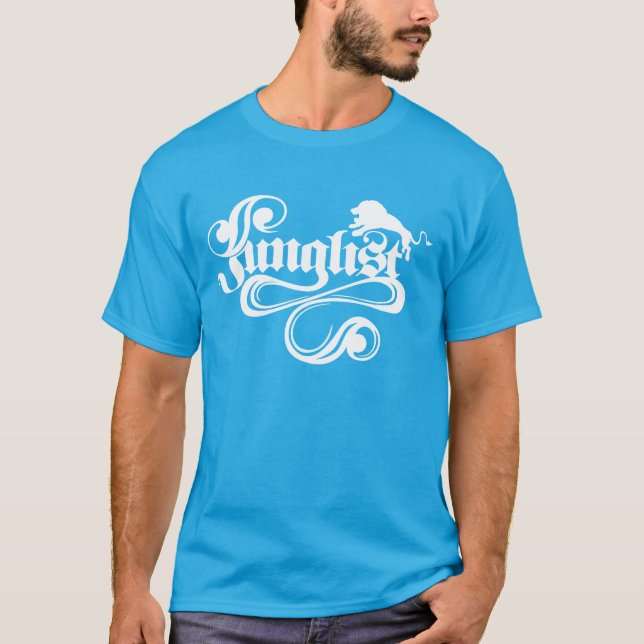 Junglist White Out T-Shirt (Front)