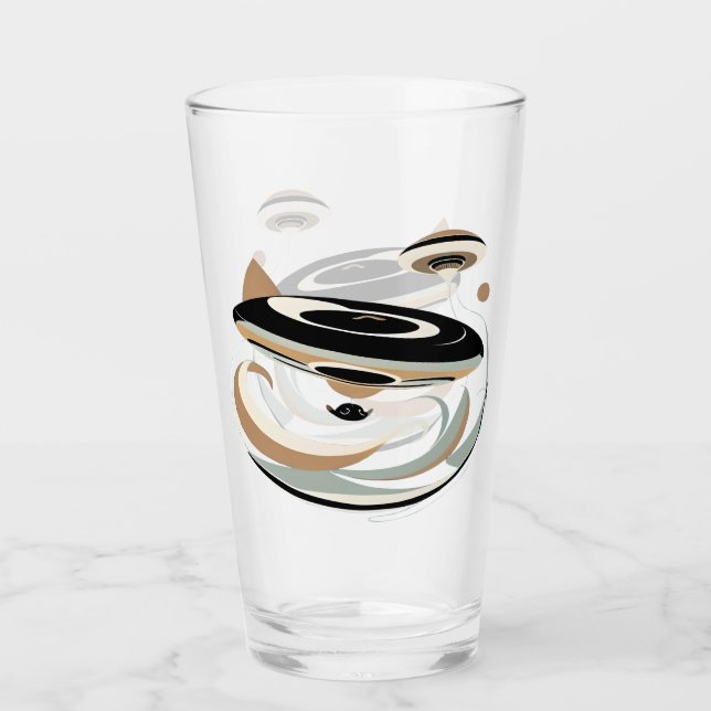 Junior Aquatics Glass Tumbler (Front)