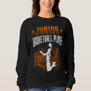 Junior Basketball Player Basketballer Basketballpl Sweatshirt