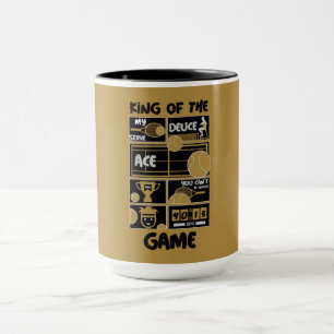 Junior Boys Tennis King Of The Game Mug