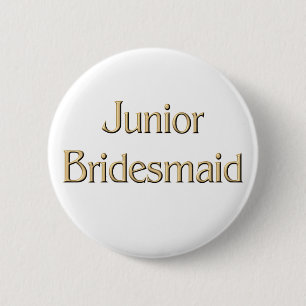 Junior bridesmaid button