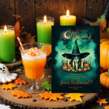 Junior Bridesmaid Halloween Witch Conjures