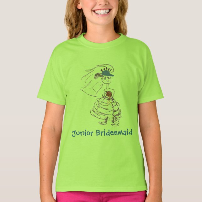 Junior Bridesmaid T-Shirt (Front)