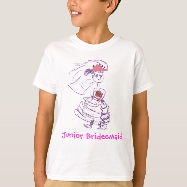 Junior Bridesmaid T-Shirt (Front)