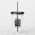 Junior Bridesmaid Wedding Favour Acrylic Tumbler