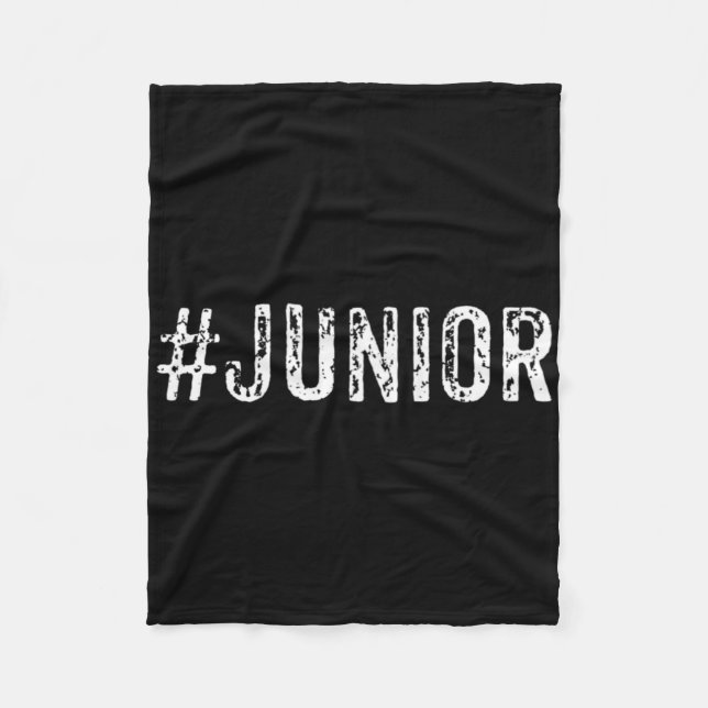 Junior Eleventh Grade Student Or Teacher Trendy Gi Fleece Blanket (Front)