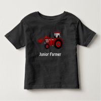 "Junior Farmer" and Red Loader Tractor