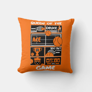 Junior Girls Tennis Player     Cushion