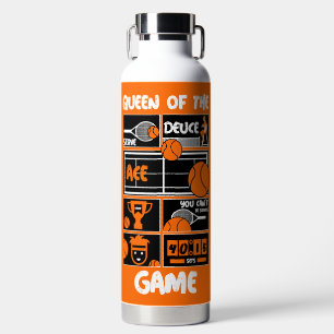 Junior Girls Tennis Player      Water Bottle