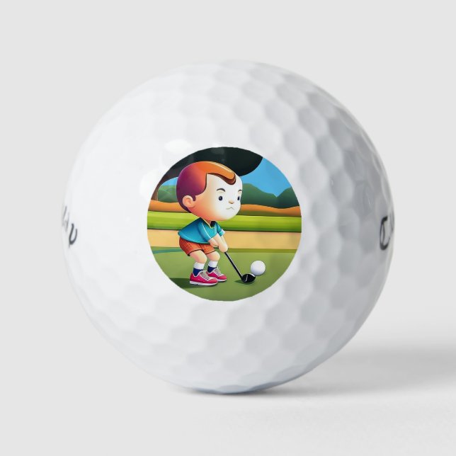 Junior Golf Callaway Warbird Golf Balls (Front)