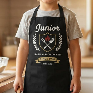 Junior Griller Emblem BBQ Dad Apron