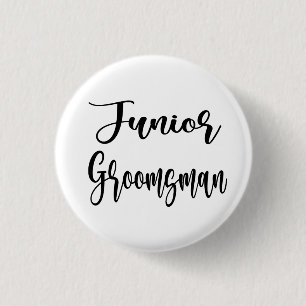 Junior Groomsman Button