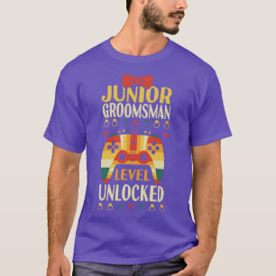 Junior Groomsman Level Unlocked T-Shirt