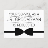 Junior Groomsman Request | Groomsmen