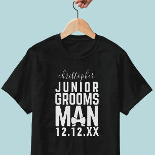 Junior Groomsman Wedding Bridal Party T-Shirt