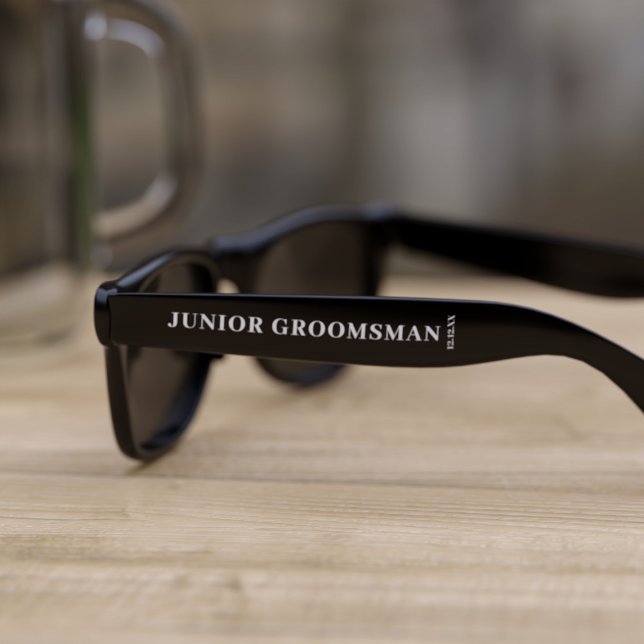 Junior Groomsman Wedding Sunglasses (Creator Uploaded)