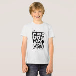 Junior Jr. Groomsman, wedding party Tri-Blend Shirt<br><div class="desc">Modern wedding Junior Jr. Groomsman tri-blend shirt,  black typography t-shirt. A perfect gift for your wedding party members.</div>