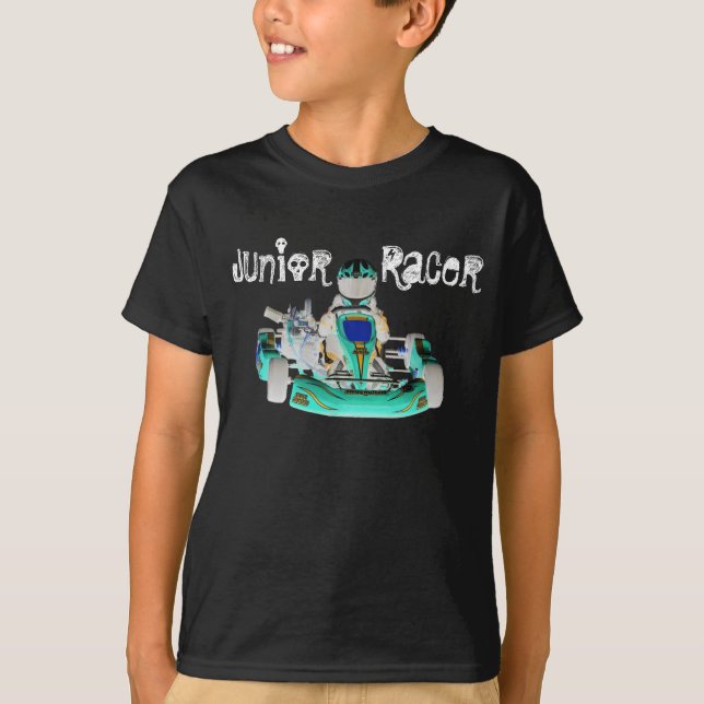 Junior Kart Racer T-Shirt (Front)
