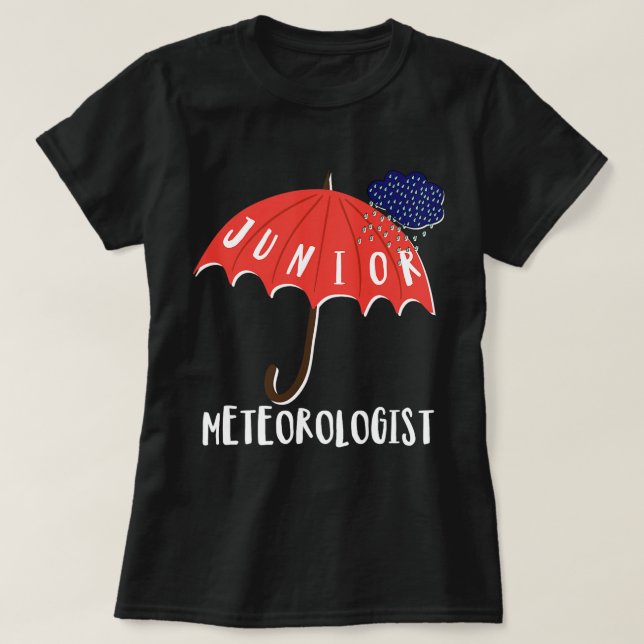 Junior Meteorologist Tshirt (Design Front)