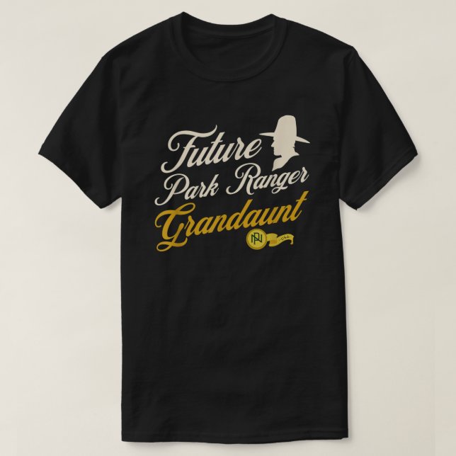 Junior Park Ranger Gifts For Grandaunts  T-Shirt (Design Front)