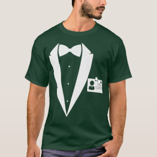 Junior Ring Security Wedding Party ID Tag Kids Rin T-Shirt